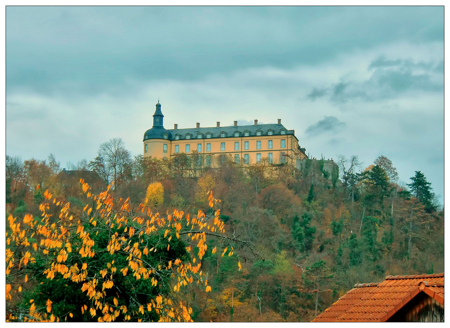 Kaffeetrinken auf Schloss Friedrichstein