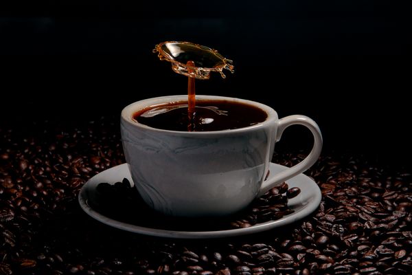 Kaffeetropfen