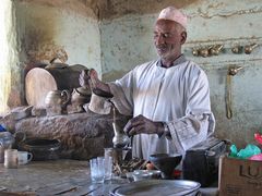 Kaffestube in Meroe - Sudan