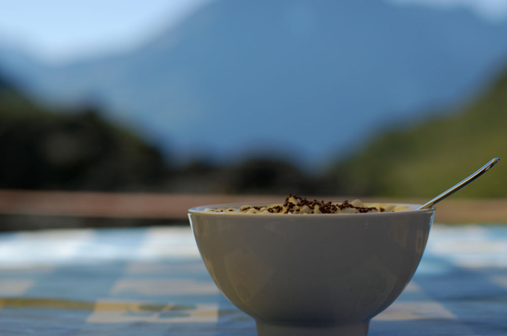 Kafi mit Nidle auf der Alp Furt