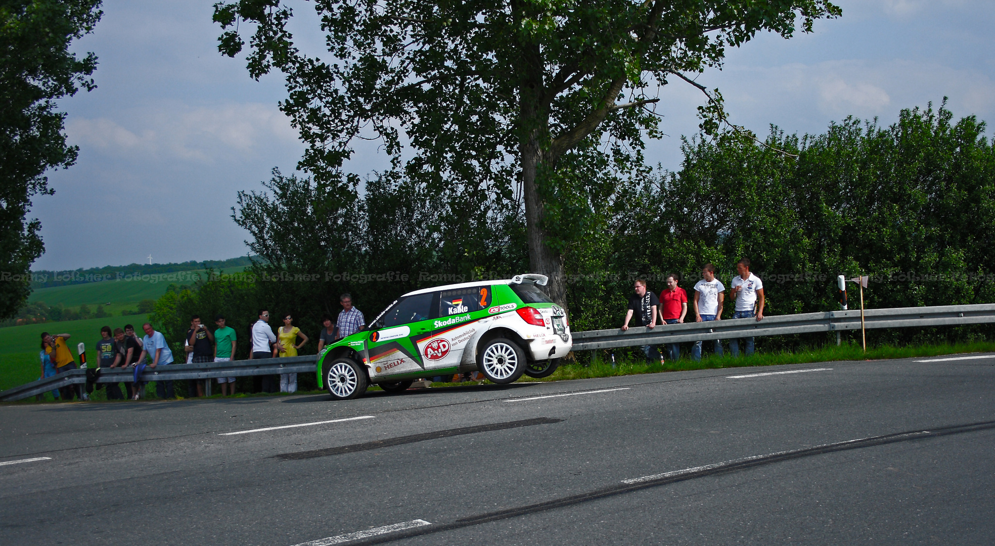 Kahle zur Sachsen Rallye 2010