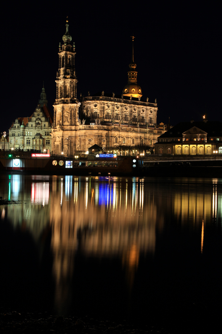 Kahnaletto Blick bei Nacht