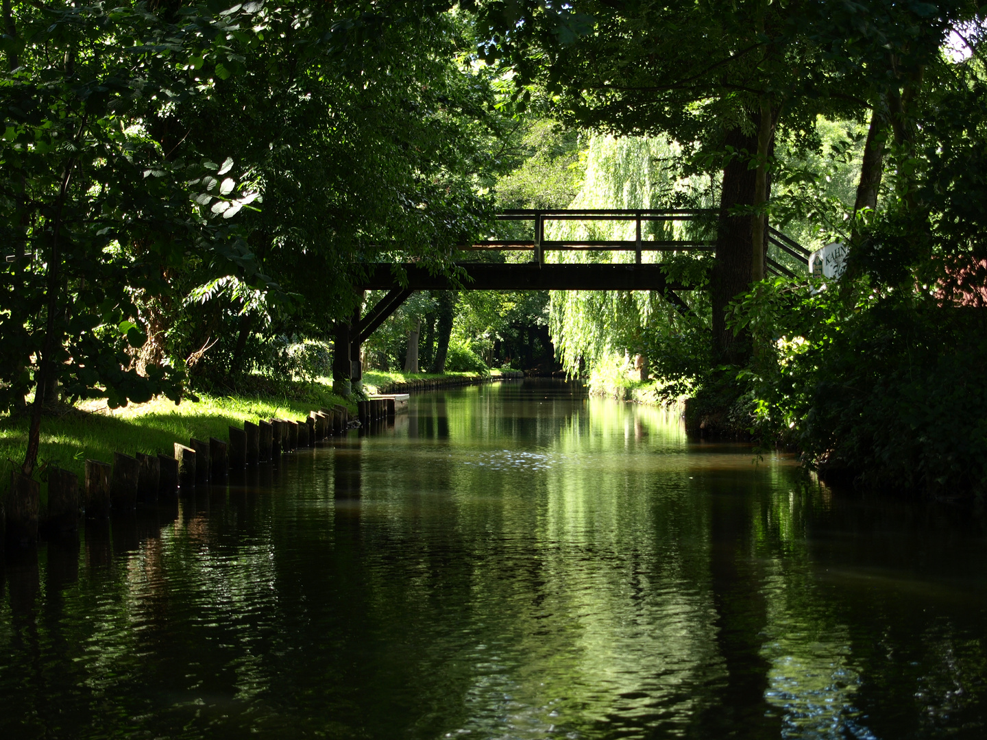 Kahnfahrt durch den Spreewald