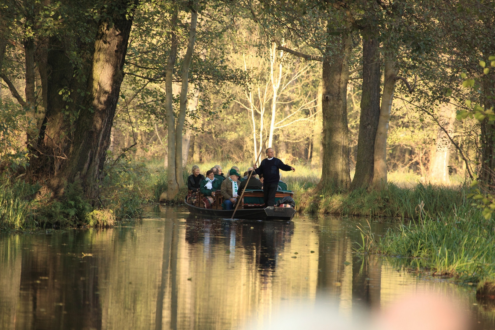 Kahnfahrt durch den Spreewald