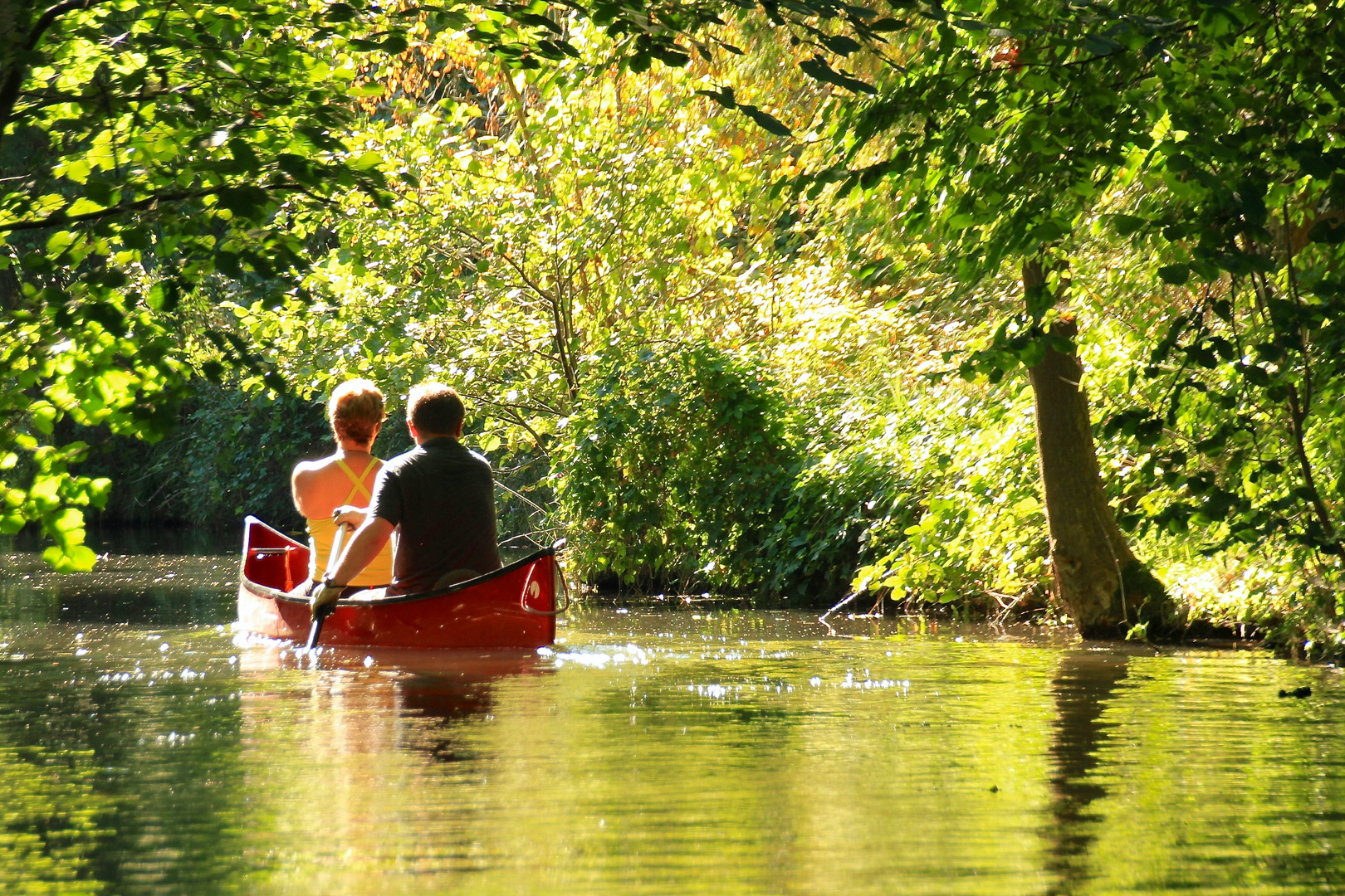 Kahnfahrt im Spreewald