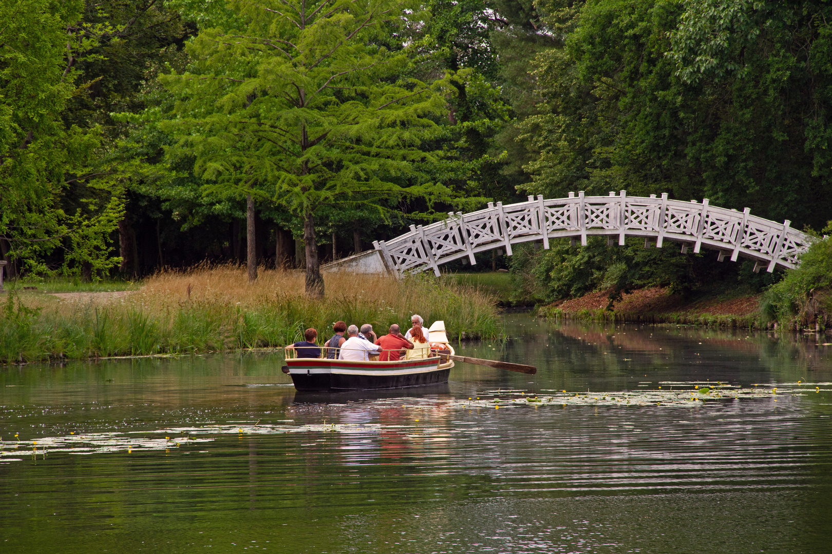 Kahnfahrt im Wörlitzer Park