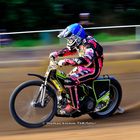 Kai Huckenbeck auf der Speedwaybahn Heidering Wittstock