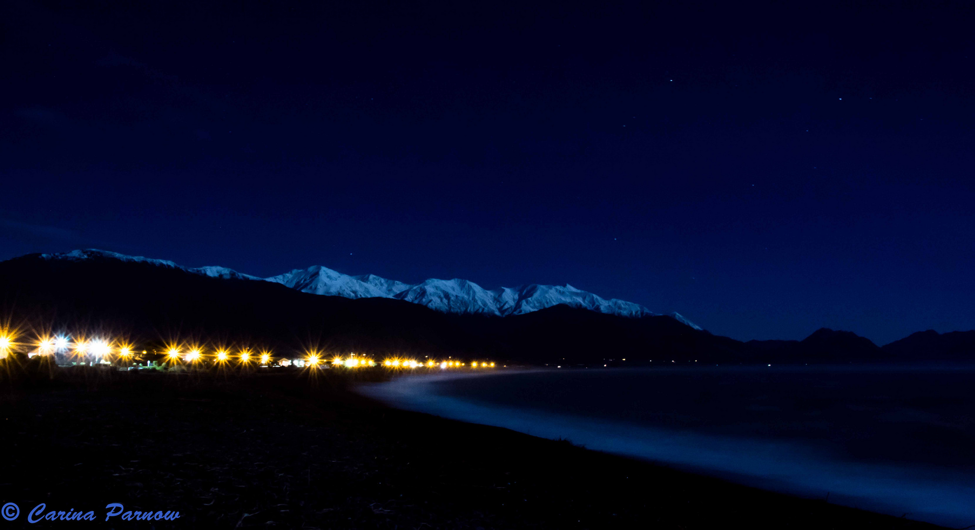 Kaikoura at night