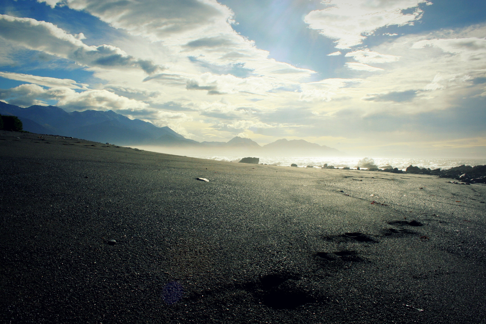 Kaikoura Coastline.