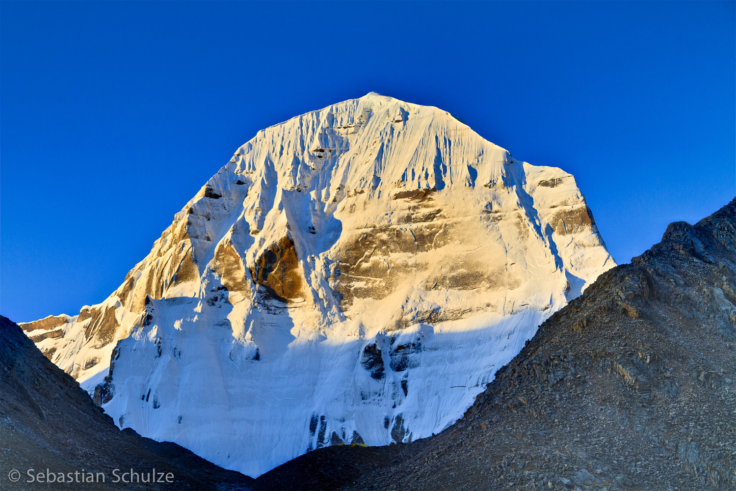 Kailash - Nordwand bei Sonnenaufgang