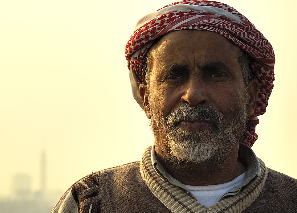 Kairo - Abendsonne im Al-Azhar Park