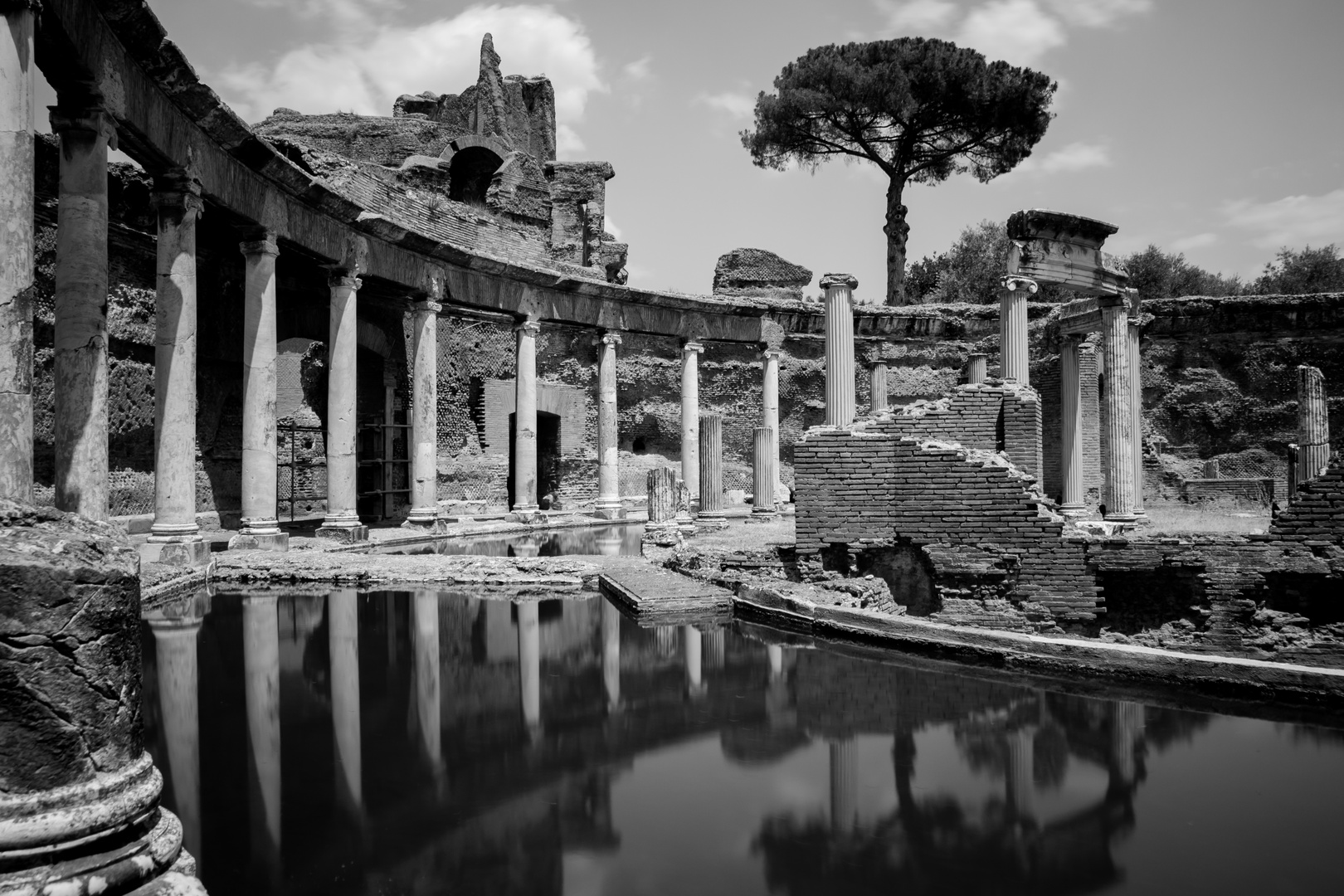 Kaiser Hadrians Domizil , Hadriansvilla bei Tivoli