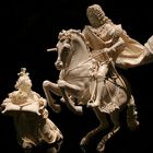 Kaiser Karl VI. zu Pferd mit der Personifikation des Hl. Römischen Reiches