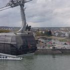 Kaiser Wilhelm auf der Seilbahn.