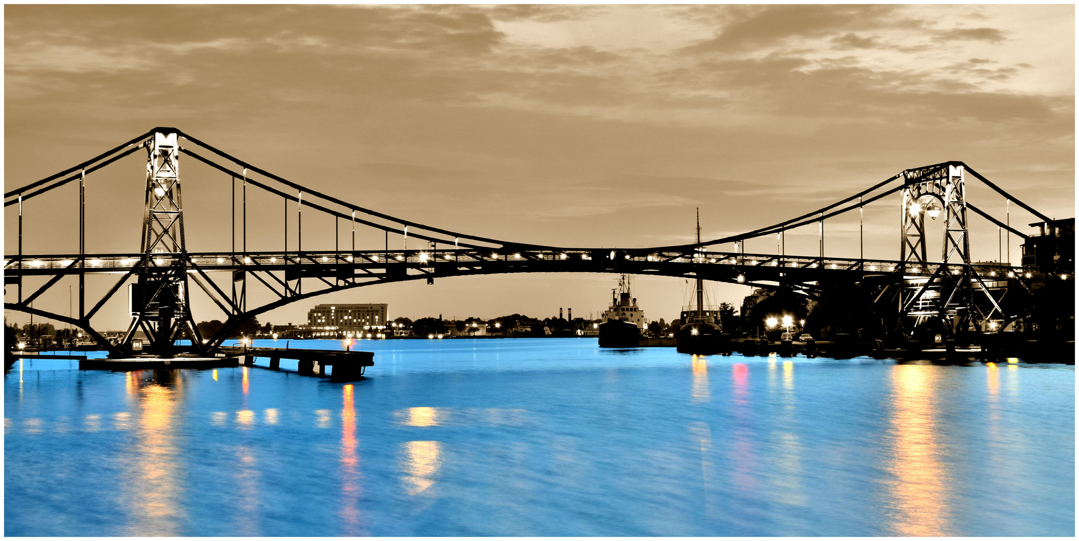 Kaiser Wilhelm Brücke in Wilhelmshafen