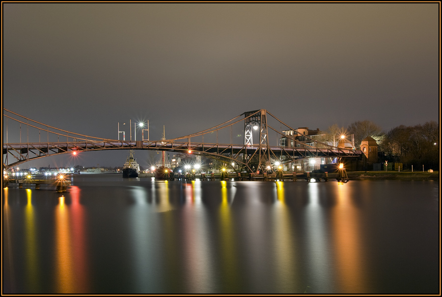 Kaiser Wilhelm Brücke WHV zum x-mal