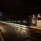 Kaiser Wilhelm Brücke Wilhemshaven bei Nacht 2