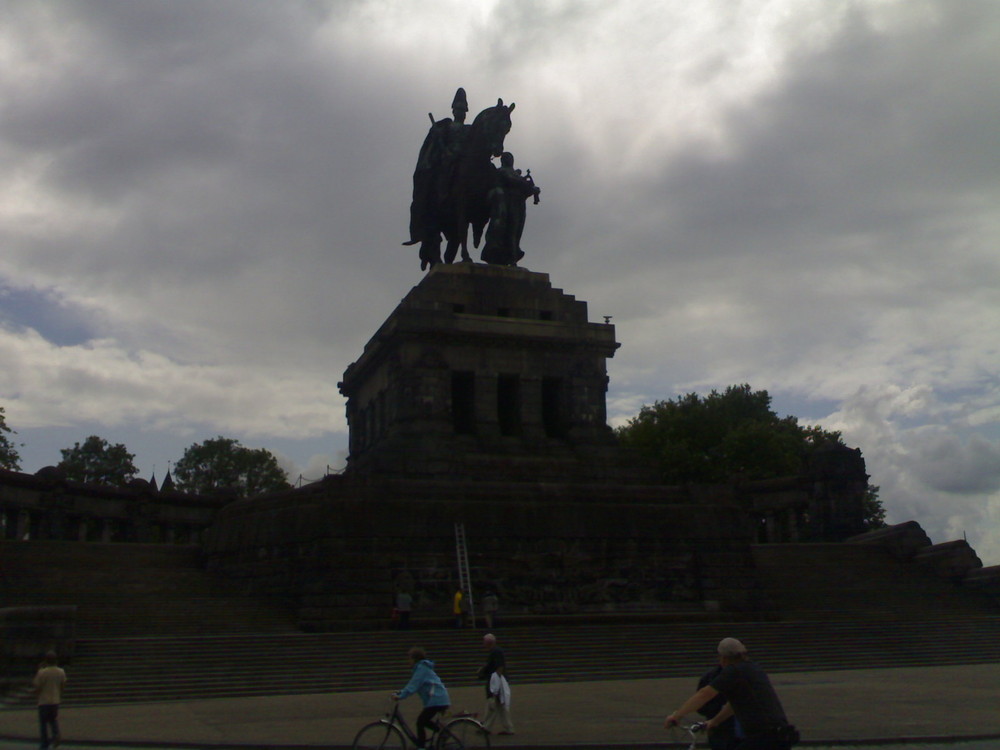 Kaiser Wilhelm Denkmal in Koblenz