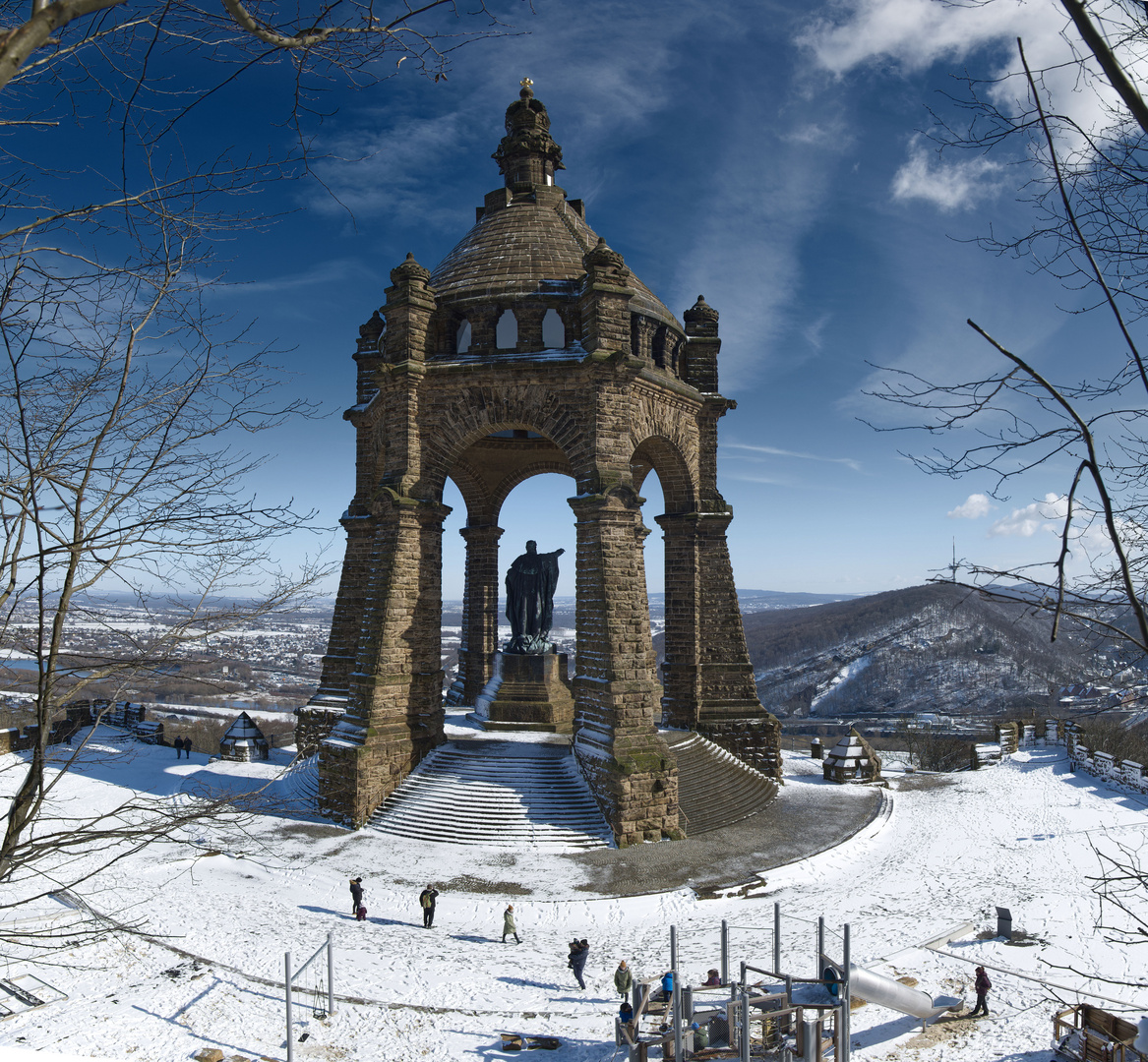 Kaiser-Wilhelm-Denkmal in Porta Westfalica 