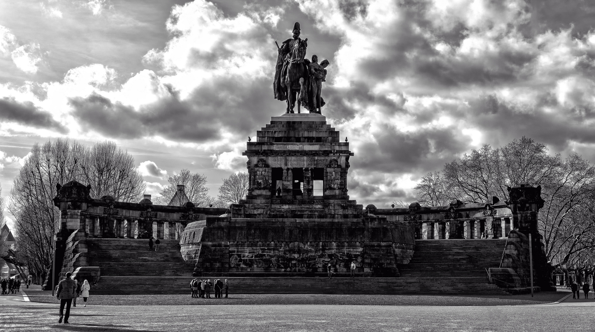 Kaiser WIlhelm II Denkmal - Deutsches Eck Koblenz