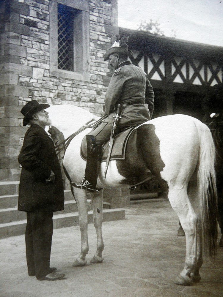 Kaiser Wilhelm II. und Louis Jacobi 1905