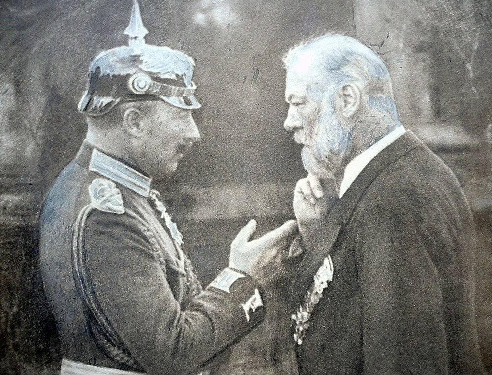 Kaiser Wilhelm II. und Louis Jacobi