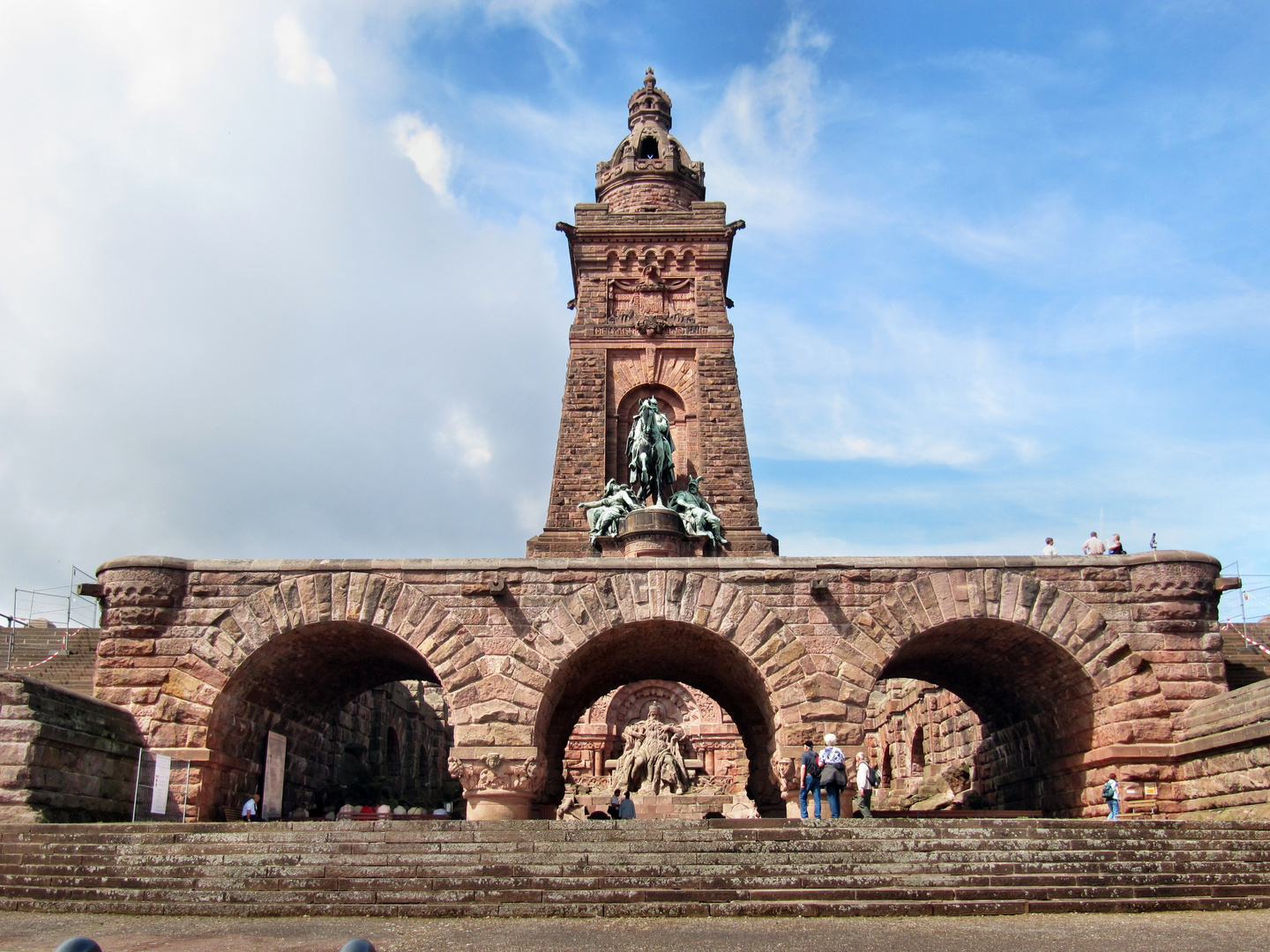 Kaiser-Wilhelm-Nationaldenkmal, auf dem Kyffhäuser