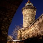 Kaiserburg am frühen Abend