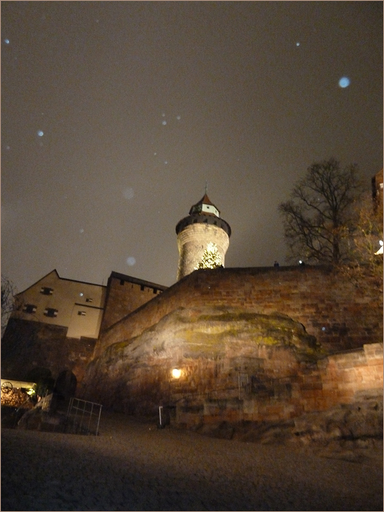 Kaiserburg im Abendlicht