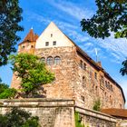 Kaiserburg Nürnberg bei " Kaiserwetter "