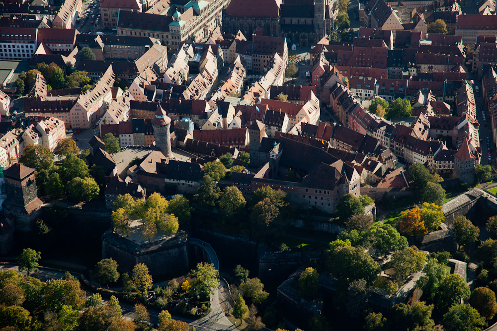 Kaiserburg Richtung Süden