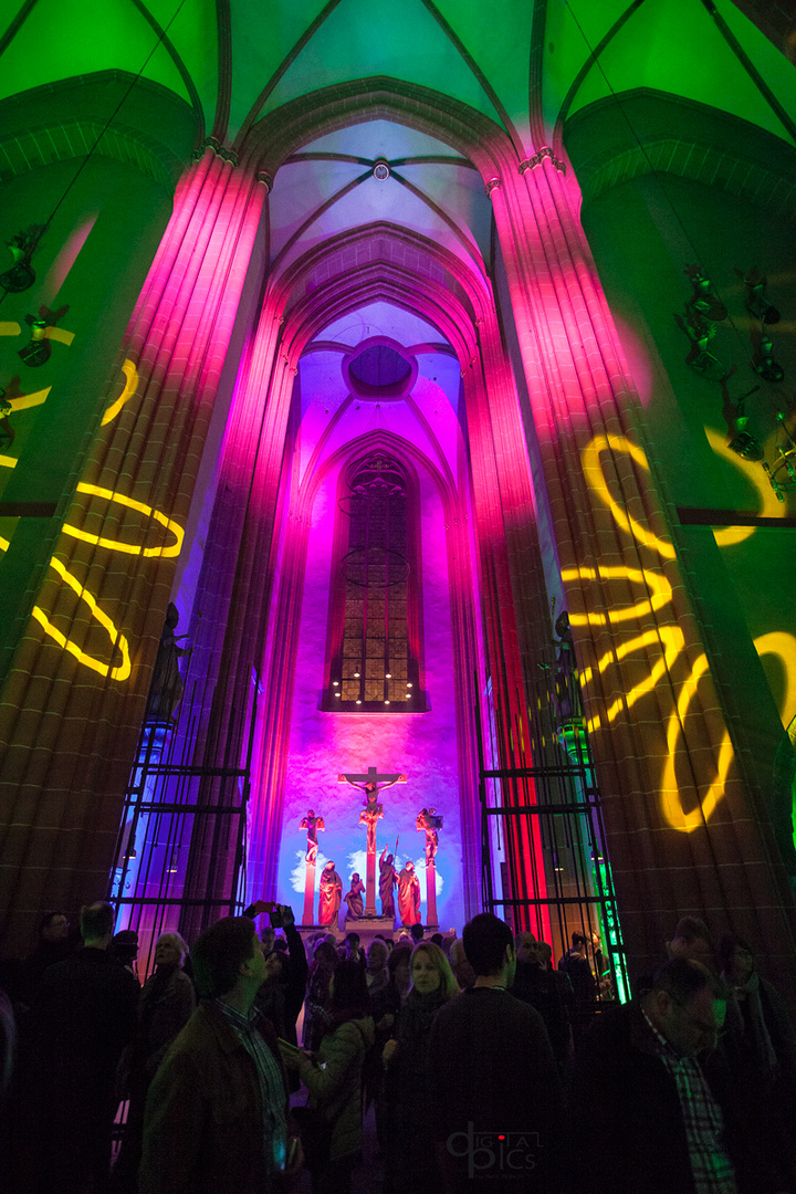 Kaiserdom Frankfurt Luminale