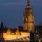 Kaiserdom St. Bartholomäus zur blauen Stunde