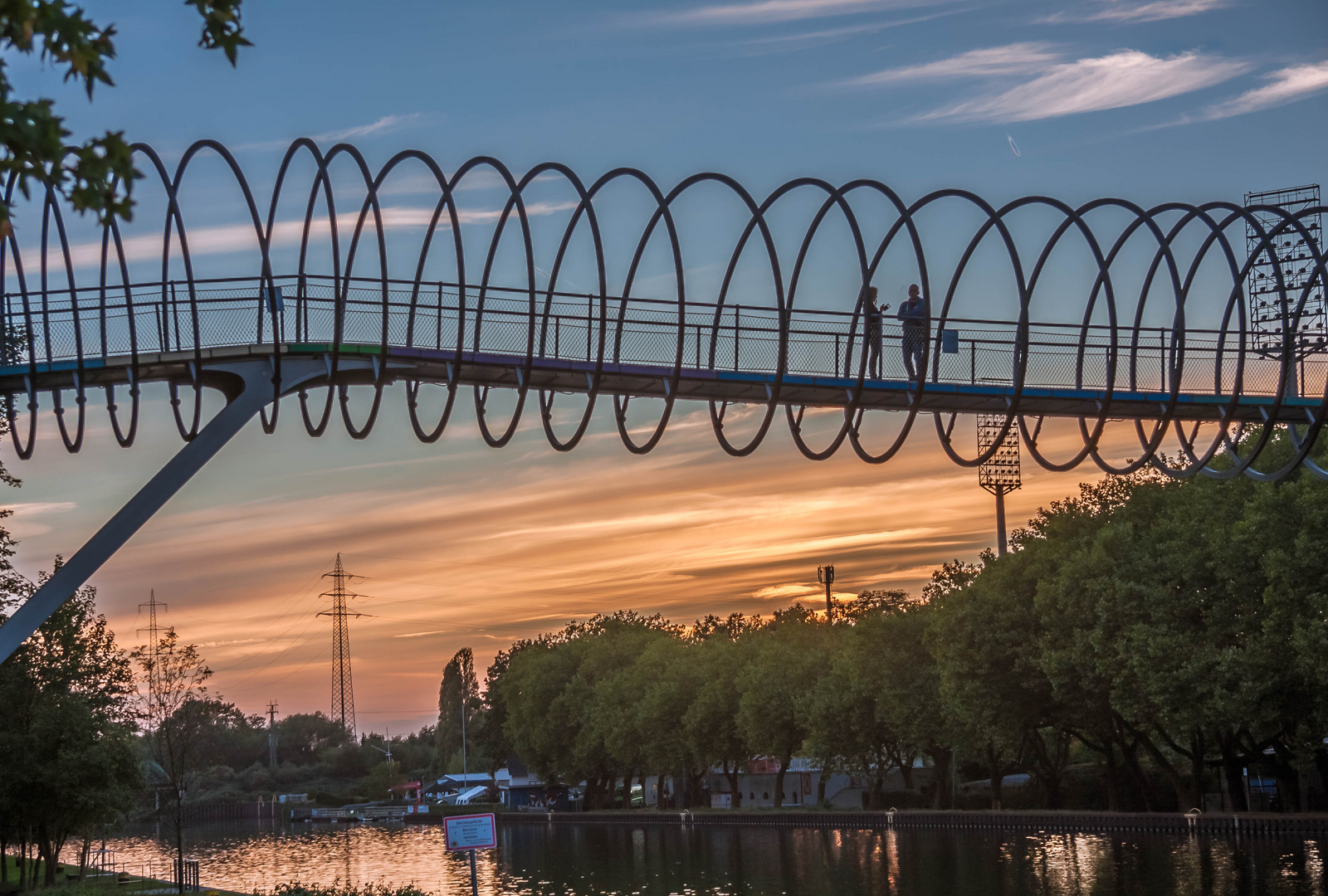 Kaisergarten Foto & Bild sonnenuntergang, himmel, natur Bilder auf