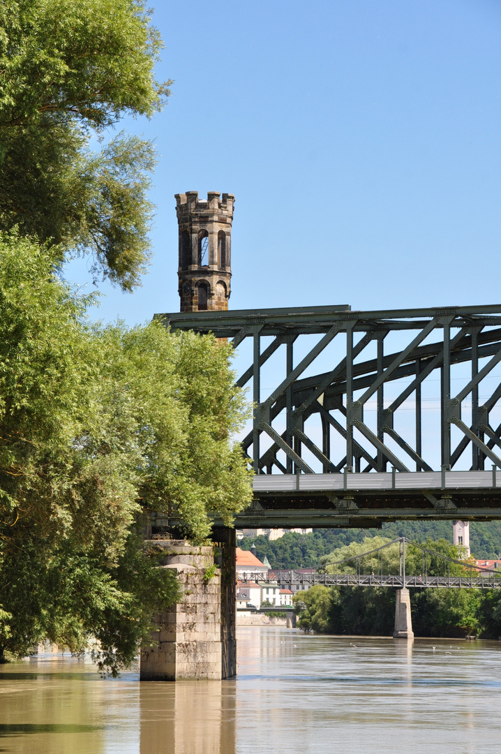 Kaiserin-Elisabeth-Brücke im Passau