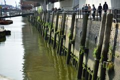 Kaiserkai in der Hafencity Hamburg