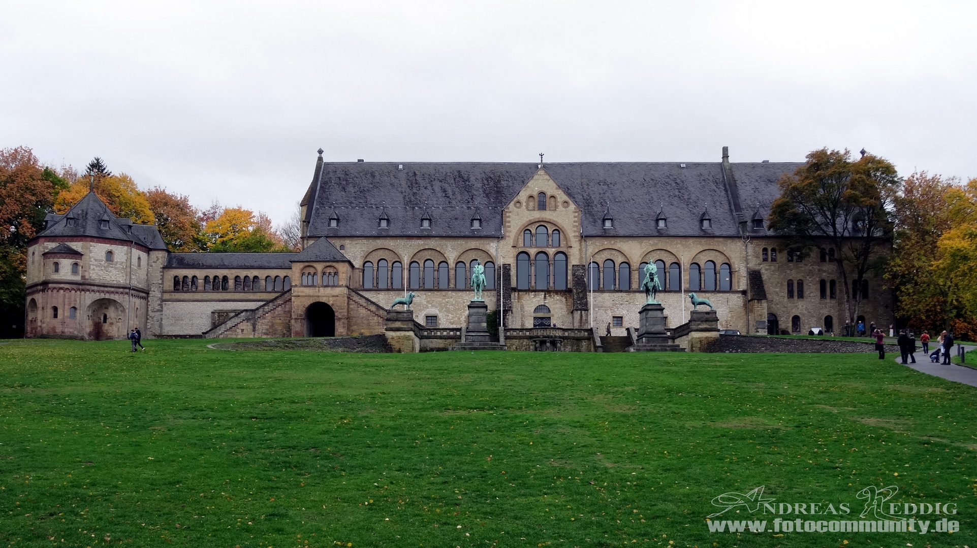 Kaiserpfalz in Goslar am 18. Oktober 2022
