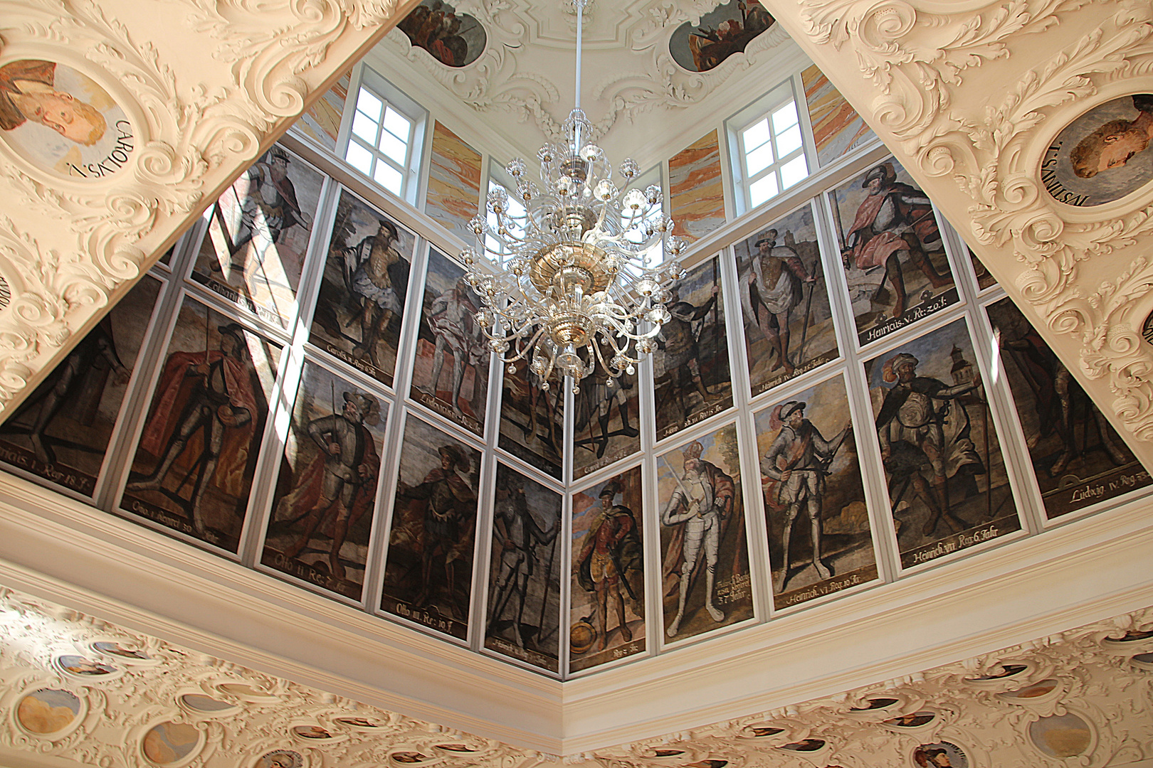 Kaisersaal innen Schloss Schwarzburg