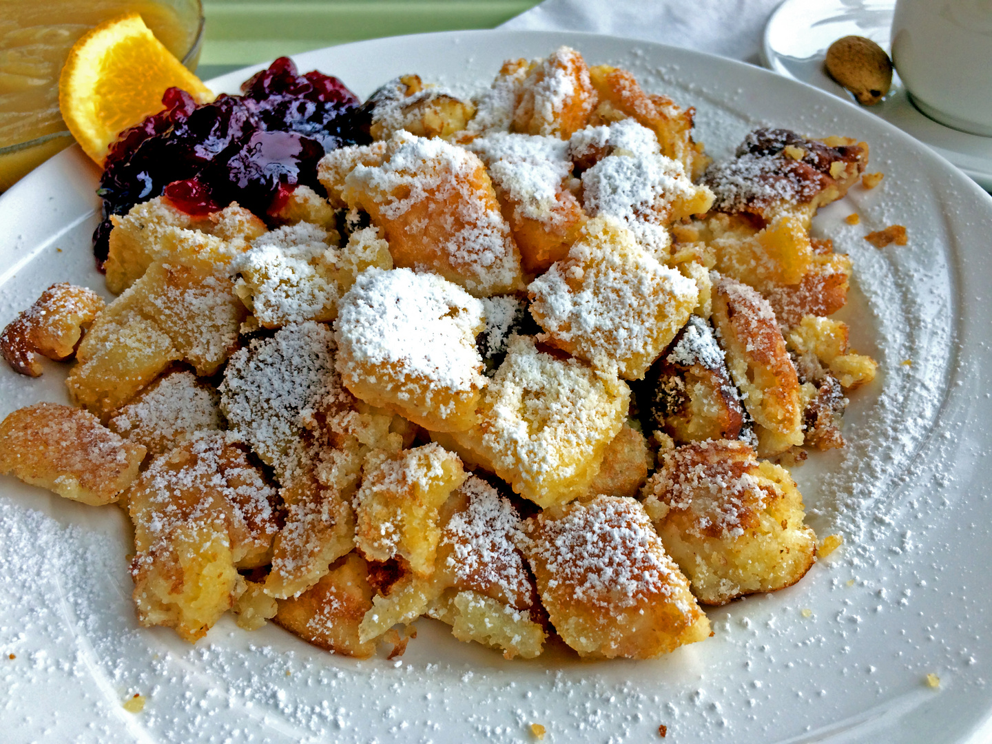 Kaiserschmarren in Österreich :-)