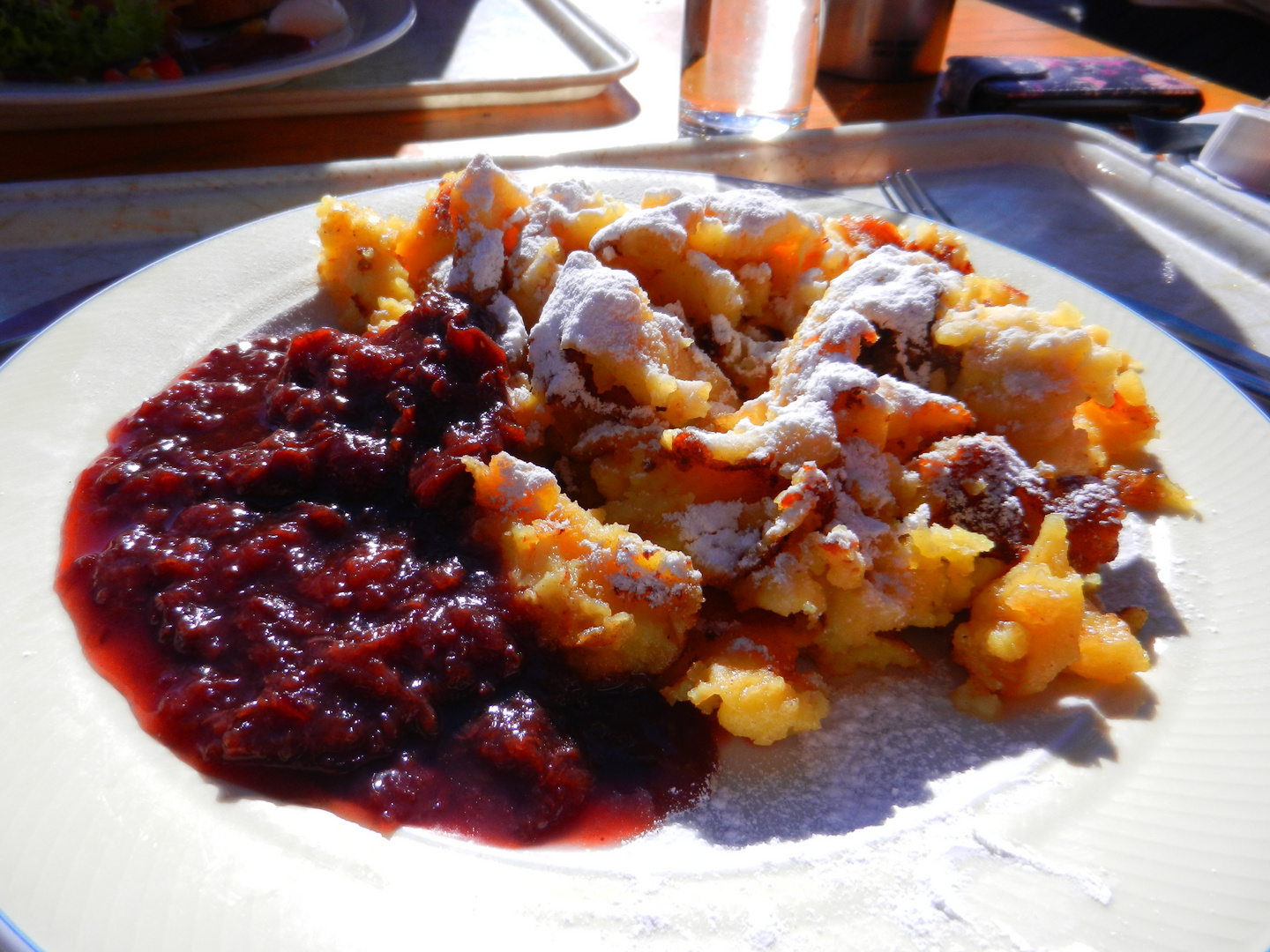 Kaiserschmarrn mit Zwetschgenröster