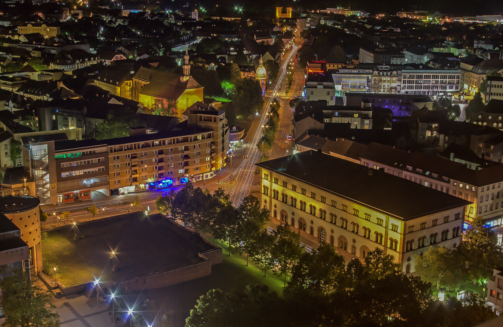 "Kaiserslautern bei Nacht"