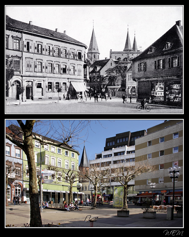 Kaiserslautern einst und heute - Schillerplatz