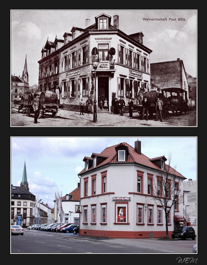 Kaiserslautern einst und heute - "Weingötz"