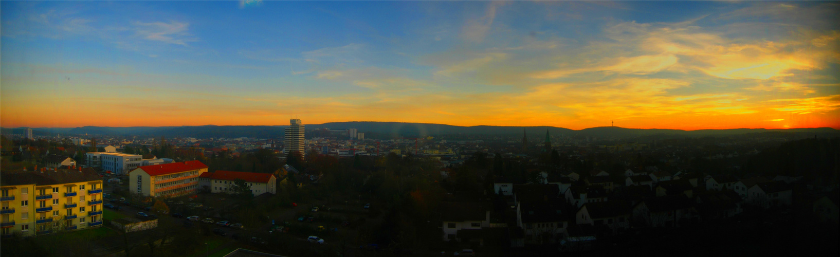 Kaiserslautern Sonnenuntergang