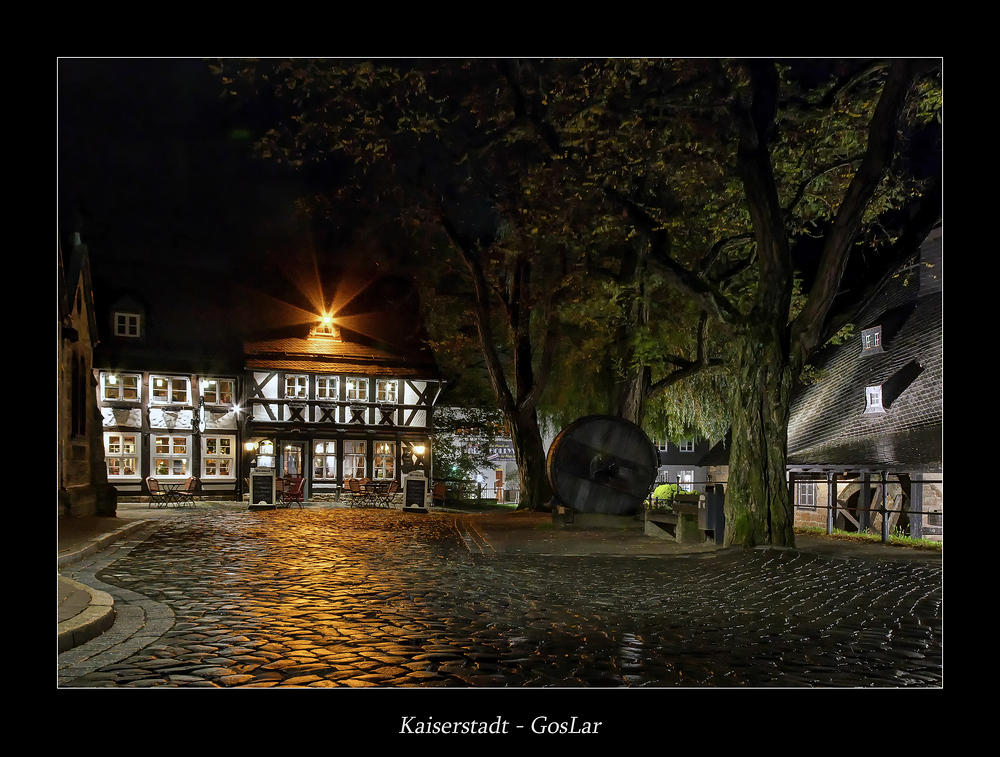 Kaiserstadt - GosLar " die Lohmühle im Regen...."