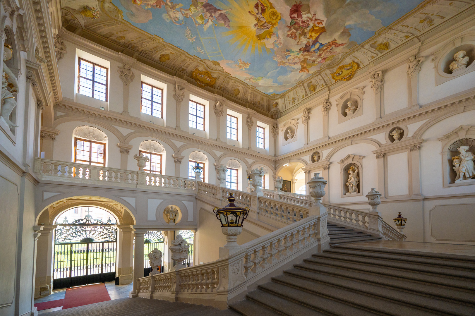 Kaiserstiege im Stift Göttweig