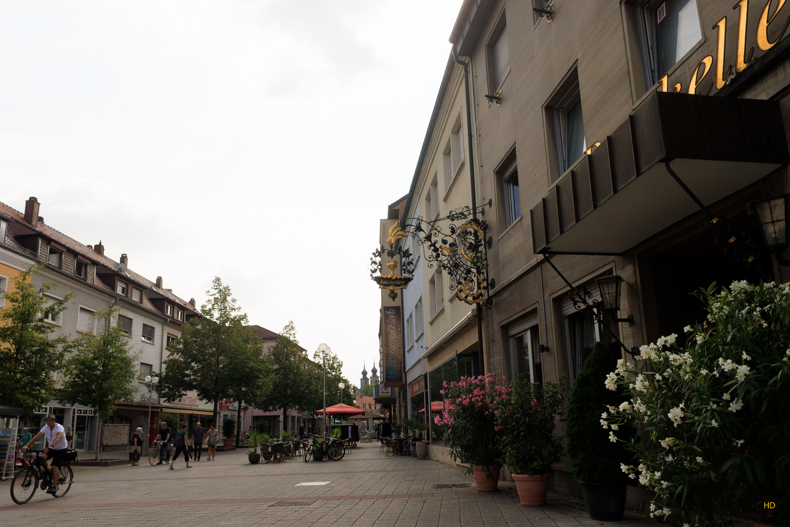 Kaiserstraße mit Hotel Ratskeller