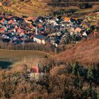 Kaiserstuhl Amoltern mit Kapelle 