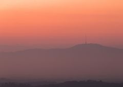 Kaiserstuhl nach Sonnenuntergang