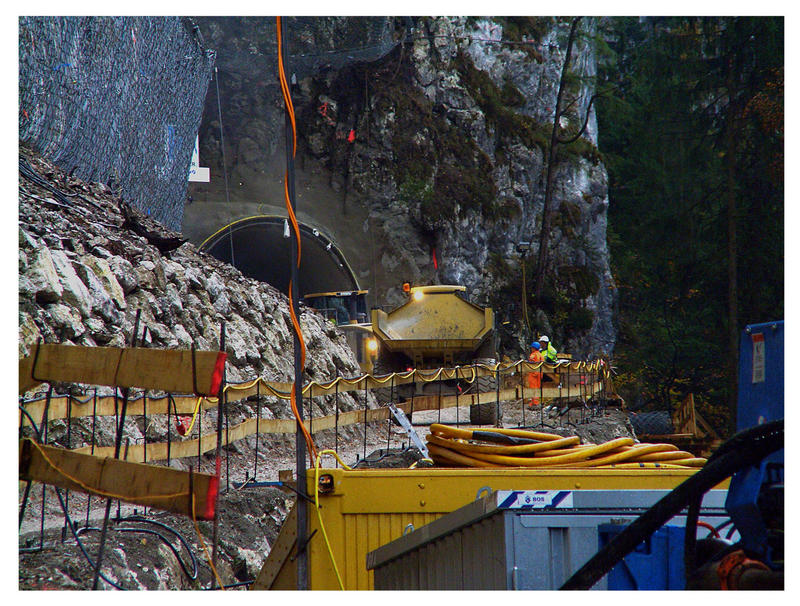 Kaisertunnel in Kufstein...